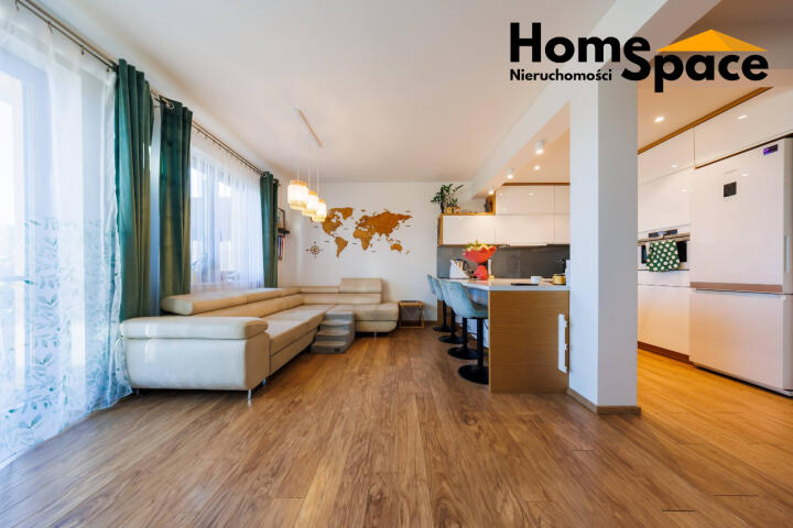 Dom szeregowy 121 m², 4 pokoje | ogród, garaż w bryle, 3 MP