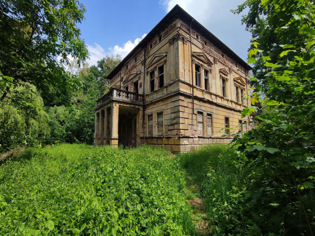 Pałac  w Żuklinie  - zabytek - działka  ok. 5 ha - zdjęcie 3