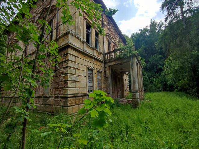 Pałac  w Żuklinie  - zabytek - działka  ok. 5 ha - zdjęcie 4