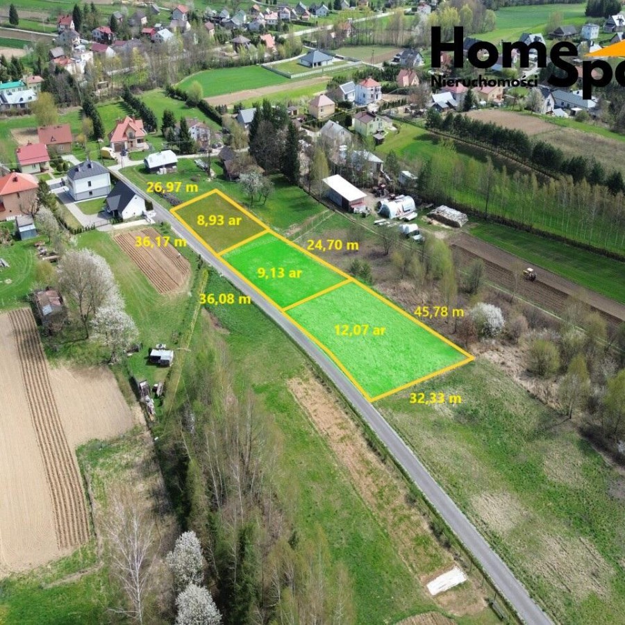 podkarpackie, rzeszowski, Chmielnik, Działki na sprzedaż - Chmielnik, gm. Chmielnik