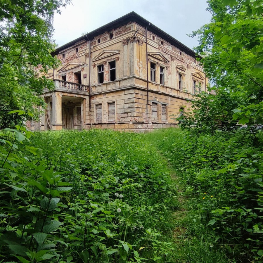 podkarpackie, przeworski, Kańczuga, Żuklin, Pałac  w Żuklinie  - zabytek - działka  ok. 5 ha