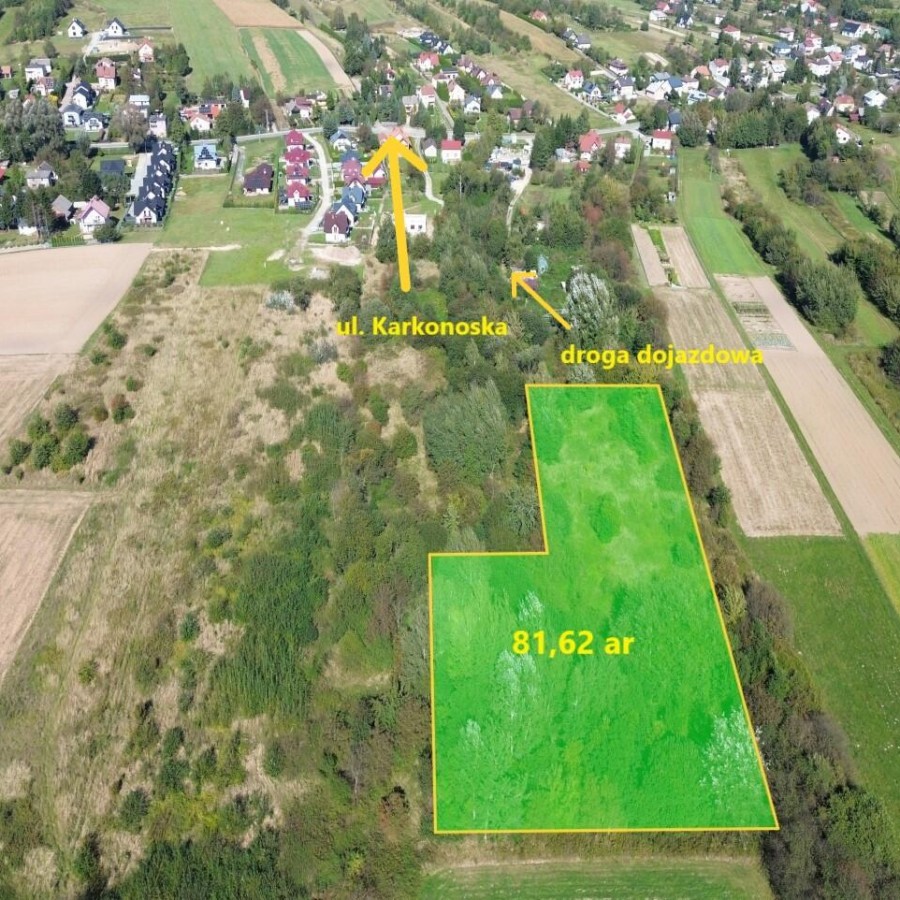 podkarpackie, Rzesz&oacute;w, Działki przy ul. Karkonoskiej na sprzedaż - Zwięczyca II -Rzesz&oacute;w