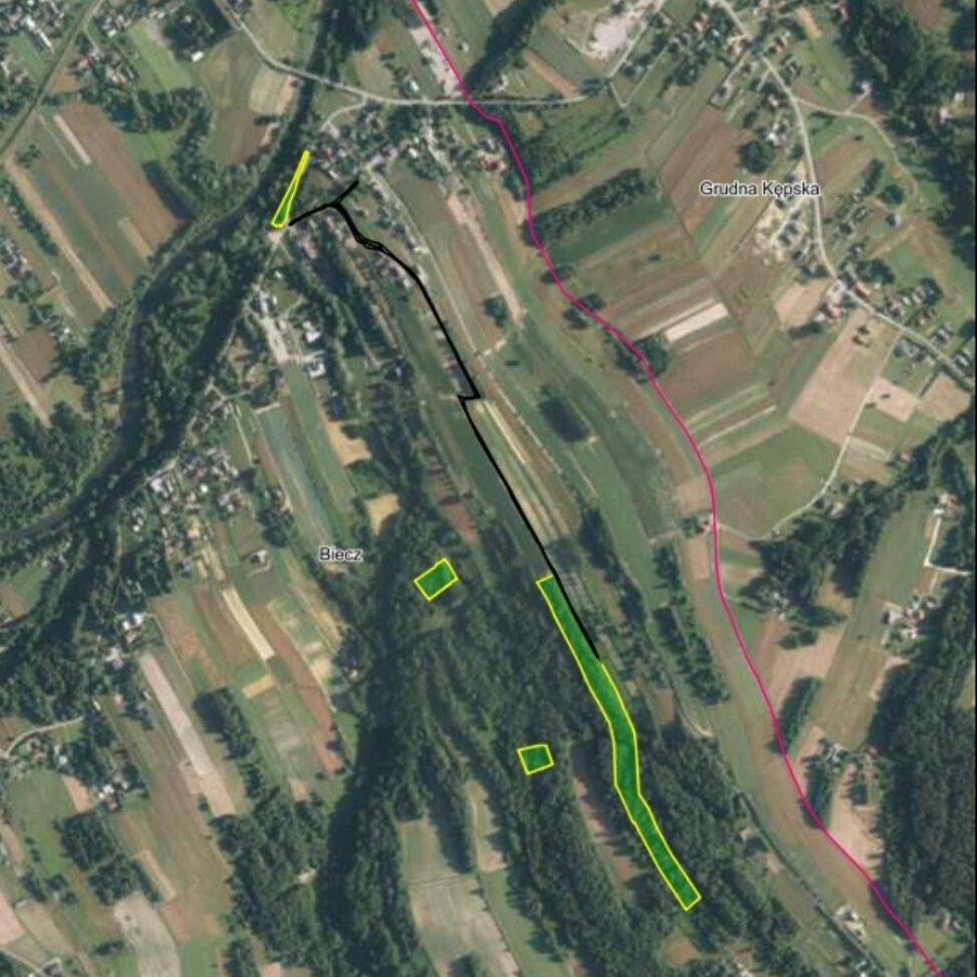 małopolskie, gorlicki, Biecz, Działki rolno - leśna na sprzedaż - Biecz- Belna Dolna