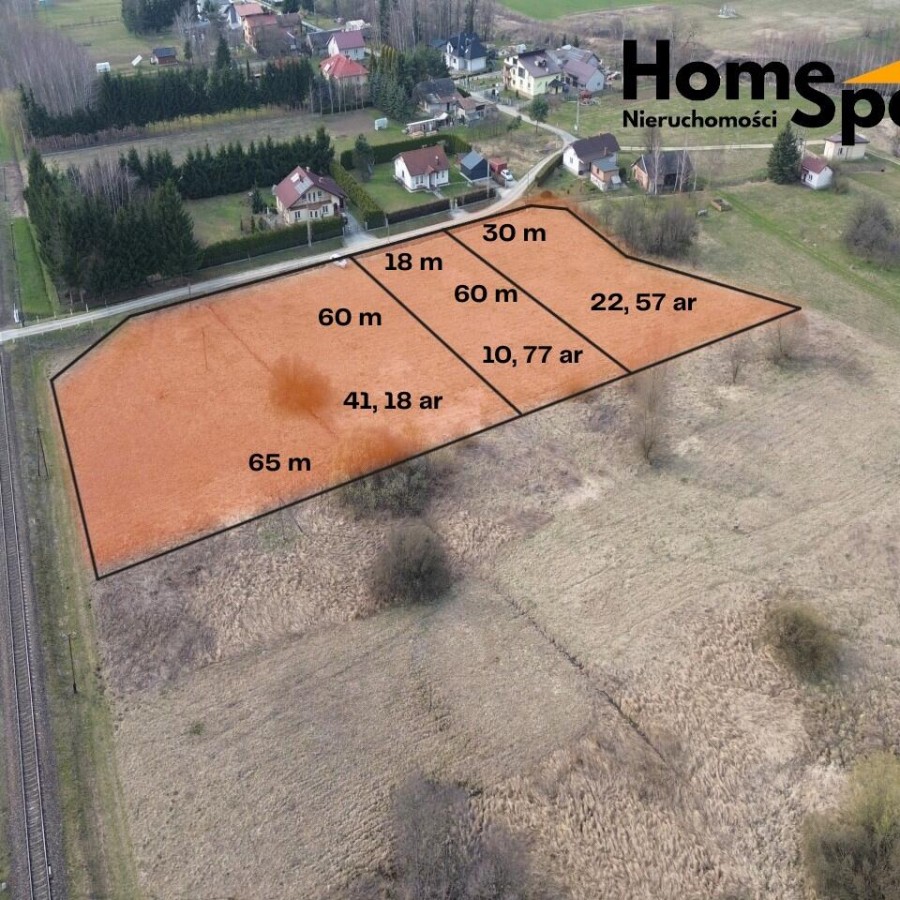 podkarpackie, jasielski, Jasło, Wolica, Trzy działki budowlane na sprzedaż - Wolica, gm. Jasło